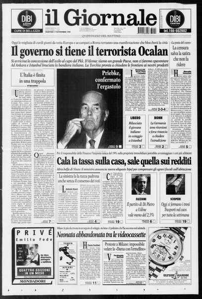 Il giornale : quotidiano del mattino